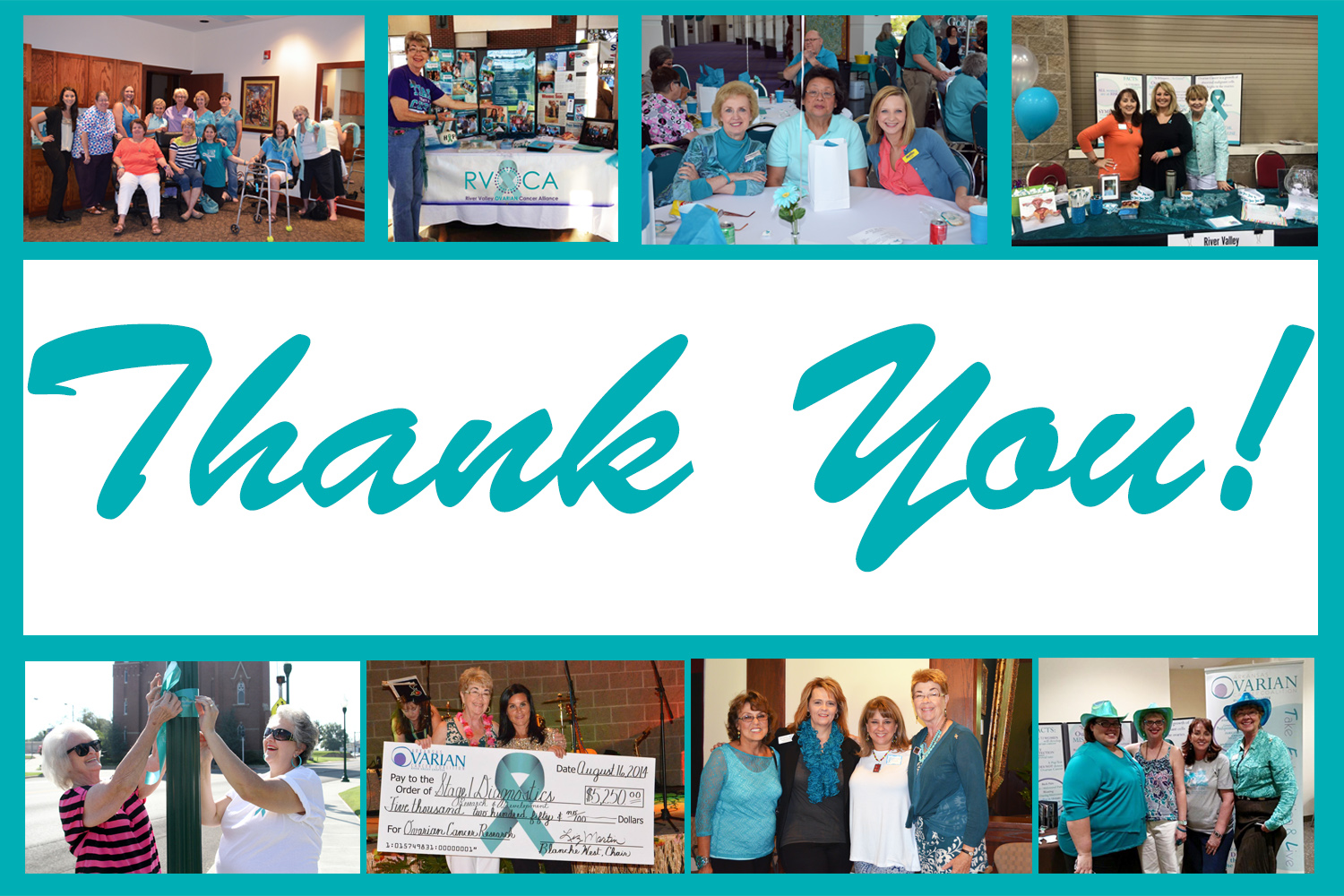 Thank You from the River Valley Ovarian Cancer Alliance