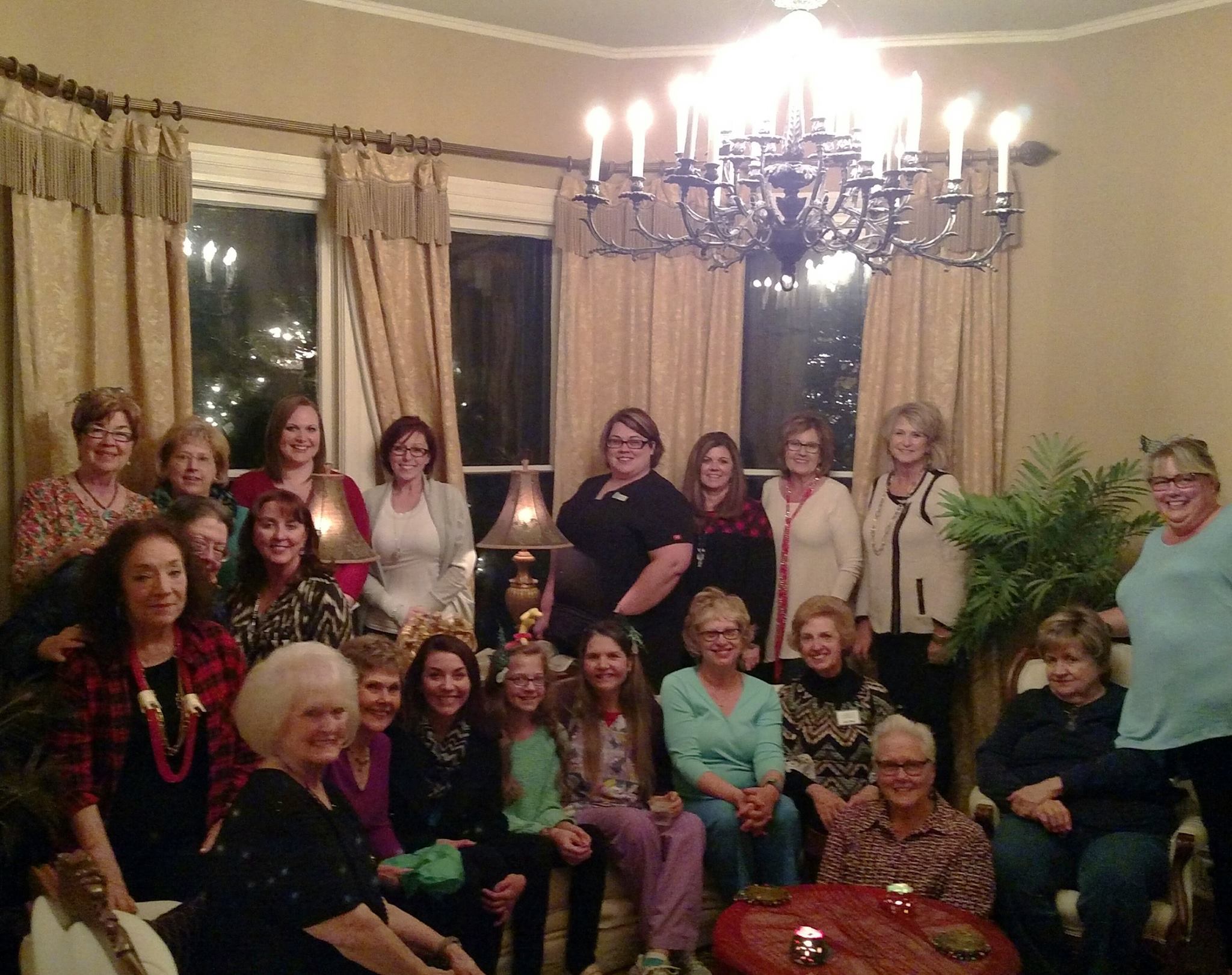 2015 River Valley Ovarian Cancer Alliance Christmas Party Fort Smith Arkansas